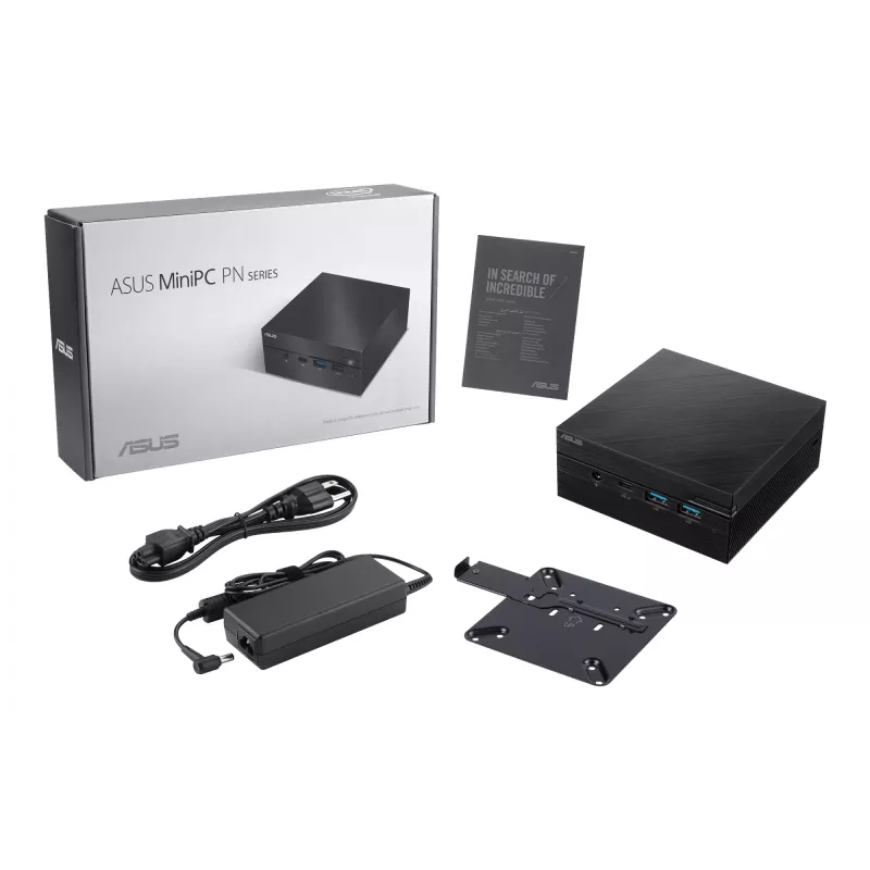 ASUS ExpertCenter PN53 -S5026MDS1 AMD Ryzen™ 5 7530U 8 GB DDR4-SDRAM 256 GB SSD Mini PC Melns