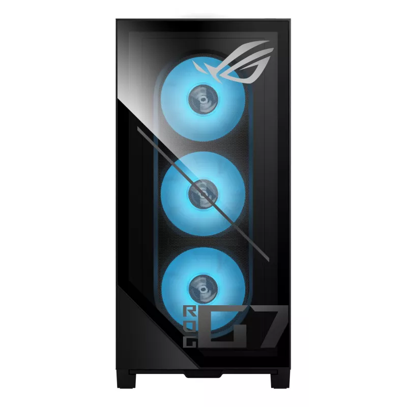 ASUS ROG G700 G700TF-07265F328W Intel Core Ultra 7 265F 32 GB DDR5-SDRAM 1 TB SSD NVIDIA GeForce RTX 5070 Windows 11 Home Tornis PC Melns