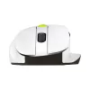 Pele ASUS MD105 /VT-GN — labās rokas RF bezvadu + Bluetooth, 2400 DPI, ritināšanas ritenis, darbināma ar baterijām, balta/zaļa