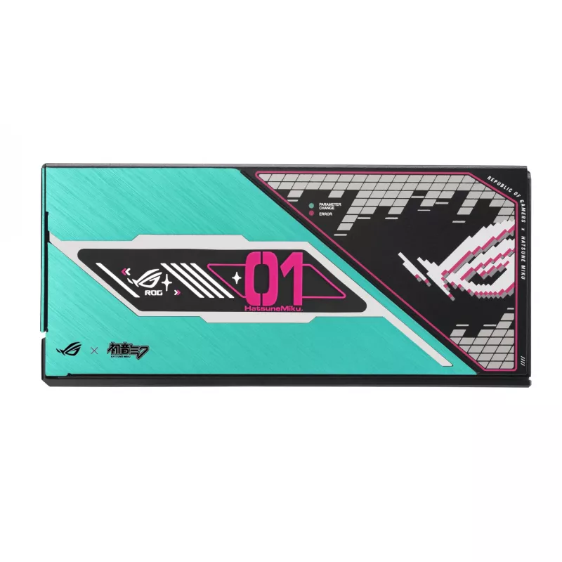 ASUS ROG -THOR-1200P3-MIKU barošanas bloks 1200 W 20+4 pin ATX ATX Daudzkrāsu