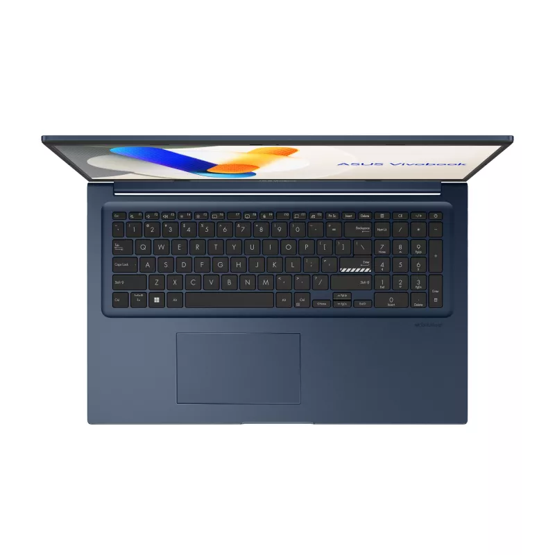 ASUS Vivobook 17 P1704VA-AU909X Intel Core 7 150U klēpjdators 43,9 cm (17,3 collas) Full HD 24 GB DDR4-SDRAM 1 TB SSD Wi-Fi 6 (802.11ax) Windows 11 Pro zils
