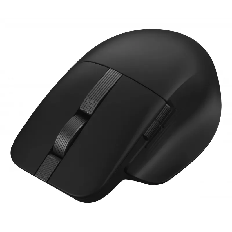 Pele ASUS ProArt MD301 — labās rokas bezvadu (RF, Bluetooth, USB-A), optiskā 8000 DPI, 6 pogas, melna