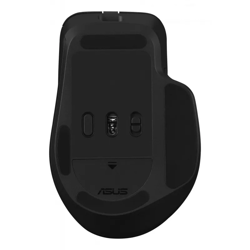 Pele ASUS ProArt MD301 — labās rokas bezvadu (RF, Bluetooth, USB-A), optiskā 8000 DPI, 6 pogas, melna
