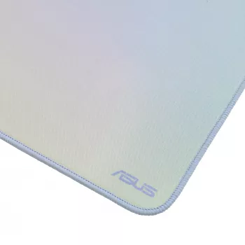 Peles paklājiņš ASUS PS102, poliestera A4 izmērs, pērļu krāsa, sašūtas malas, neslīdoša pamatne