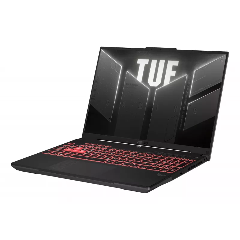 ASUS TUF Gaming A16 FA607NUG-RL116W AMD Ryzen™ 7 7445HS klēpjdators 40,6 cm (16 collu) WUXGA 16 GB DDR5-SDRAM 512 GB SSD NVIDIA GeForce RTX 4050 Wi-Fi 6 (802.11ax) Windows 11 Home melns, pelēks