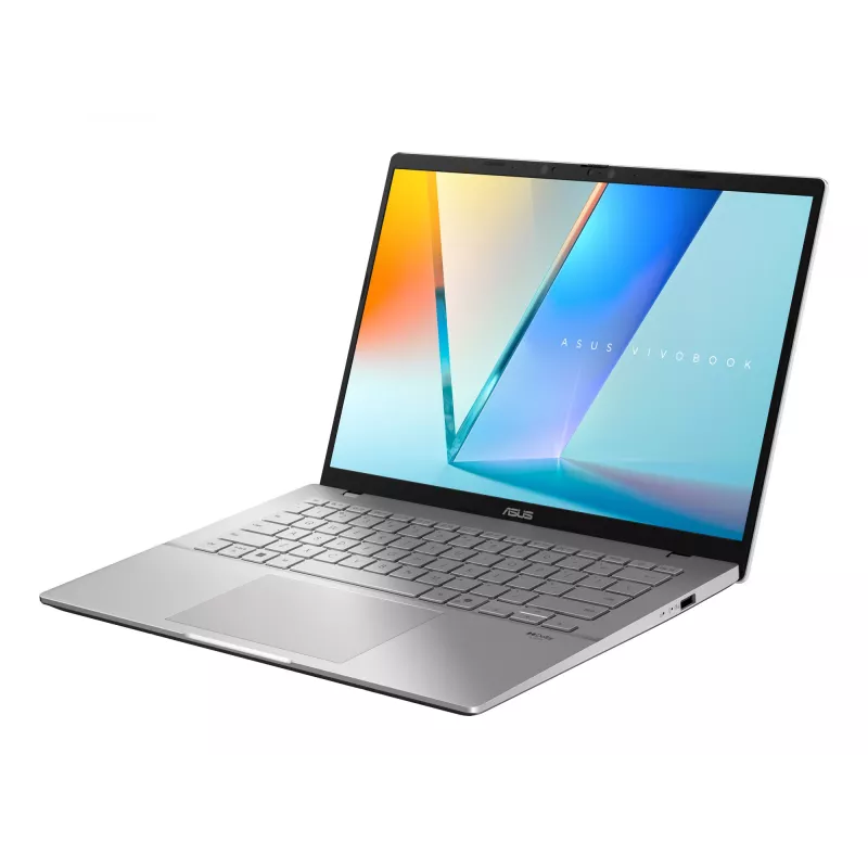 Klēpjdators ASUS VivoBook S14 OLED M3407KA — Ryzen AI, 7 kodolu centrālais procesors, 16 GB operatīvā atmiņa, 1 TB cietvielu disks, franču AZERTY
