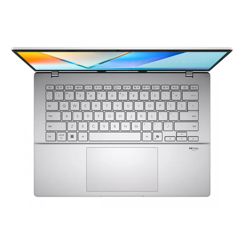 Klēpjdators ASUS VivoBook S14 OLED M3407KA — Ryzen AI, 7 kodolu centrālais procesors, 16 GB operatīvā atmiņa, 1 TB cietvielu disks, franču AZERTY