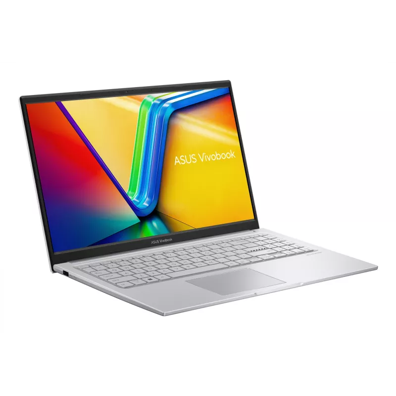 ASUS Vivobook 15 X1504VA-DRBQ4040 Intel Core 5 120U portatīvais dators 39,6 cm (15,6 collas) Full HD 16 GB DDR4-SDRAM 1 TB SSD Wi-Fi 6 (802.11ax) Sudraba krāsa