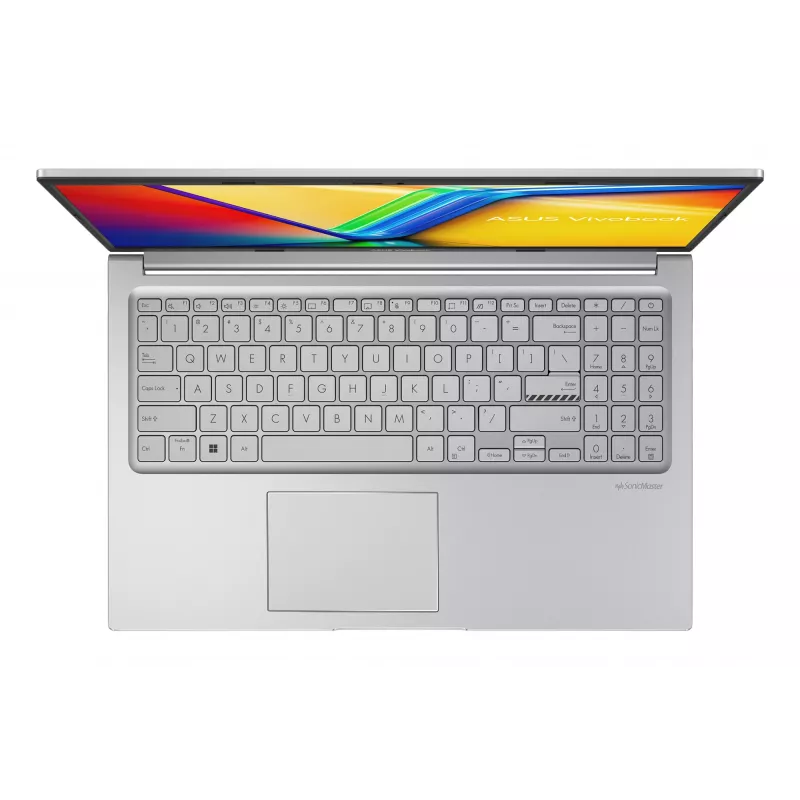 ASUS Vivobook 15 X1504VA-DRBQ4040 Intel Core 5 120U portatīvais dators 39,6 cm (15,6 collas) Full HD 16 GB DDR4-SDRAM 1 TB SSD Wi-Fi 6 (802.11ax) Sudraba krāsa