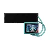 ASUS ROG RYUO IV 360 ARGB Hatsune Miku Edition Procesora universāls šķidruma dzesētājs 12 cm Melns, Tirkīzzils