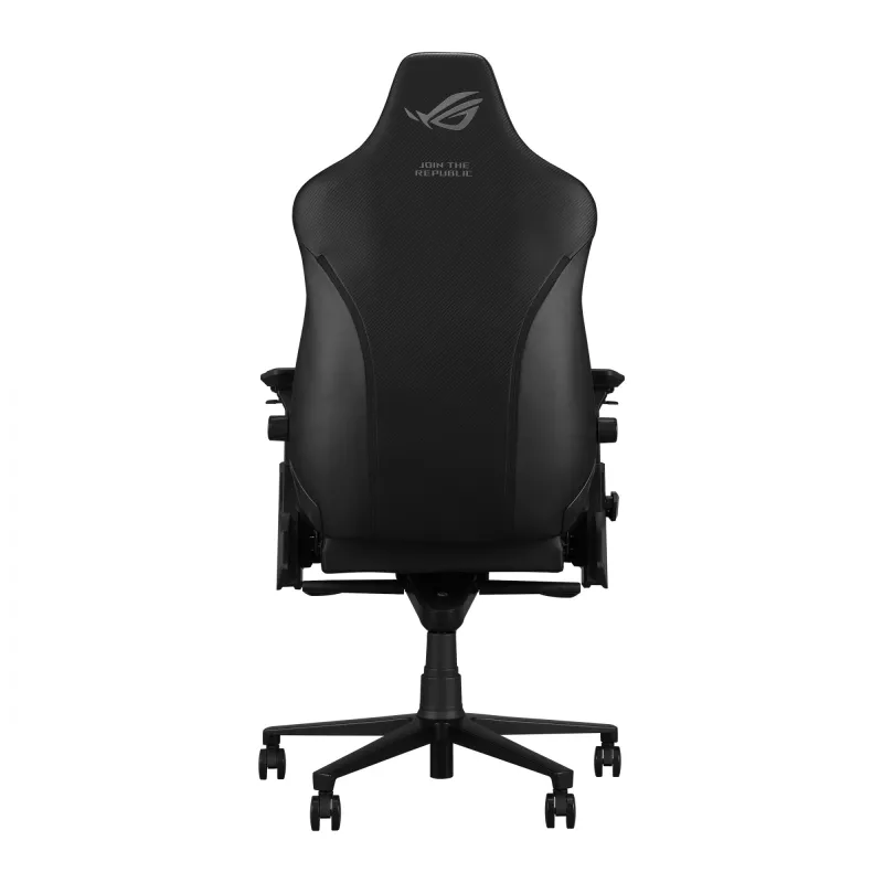Universāls spēļu krēsls Asus ROG Courser Core — polsterēts sēdeklis, maks. slodze 136 kg, sēdeklis 670×700 mm