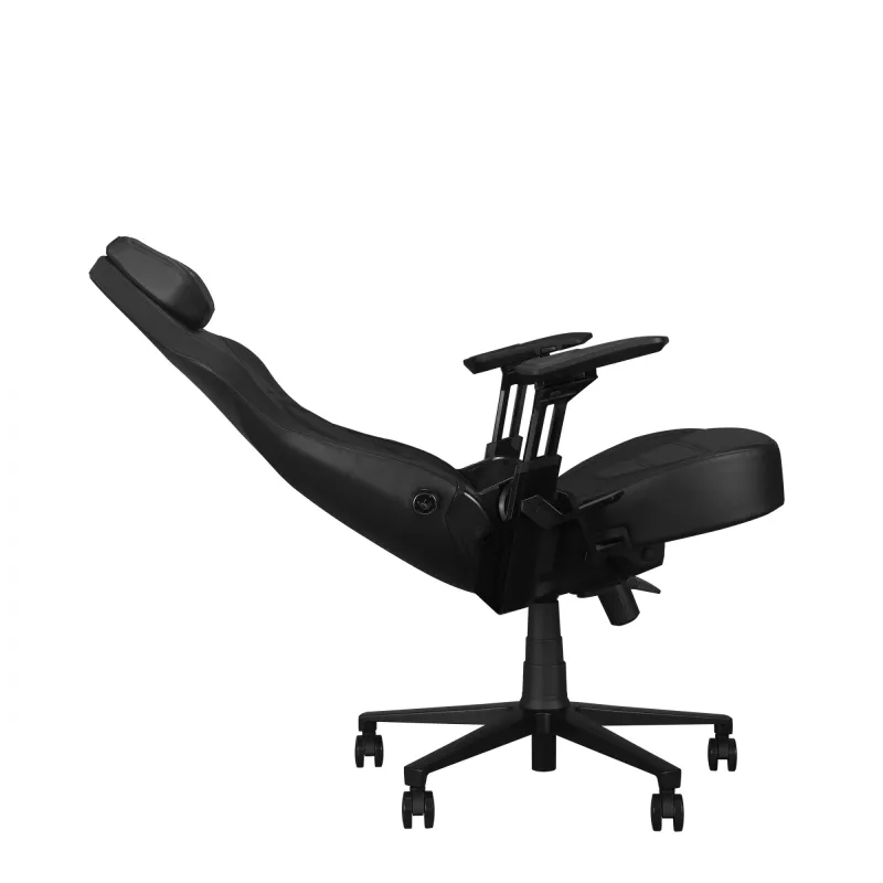 Universāls spēļu krēsls Asus ROG Courser Core — polsterēts sēdeklis, maks. slodze 136 kg, sēdeklis 670×700 mm