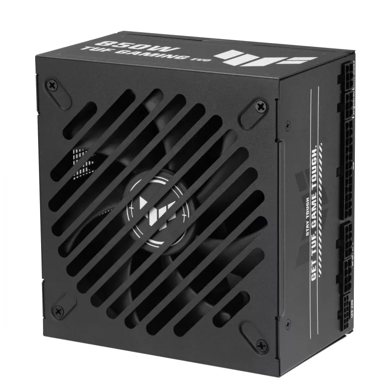 Barošanas bloks ASUS TUF-GAMING-850G-EVO 850W ATX 80 PLUS Gold 20+4 kontaktu, 1 ventilators, melns