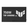 Barošanas bloks ASUS TUF Gaming 750G EVO — 750 W, ATX, 80 PLUS Gold, 20+4‑pin, melna