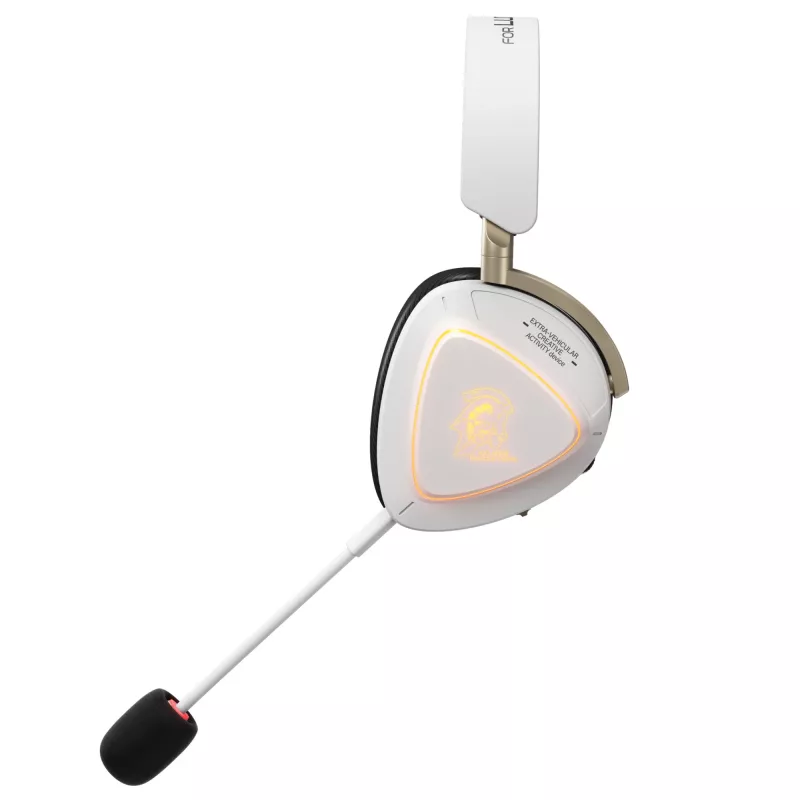Austiņas ASUS ROG Delta II-KJP — apkārtauss, vadu un bezvadu (Bluetooth), 20–20000 Hz, 325 g, melna/balta