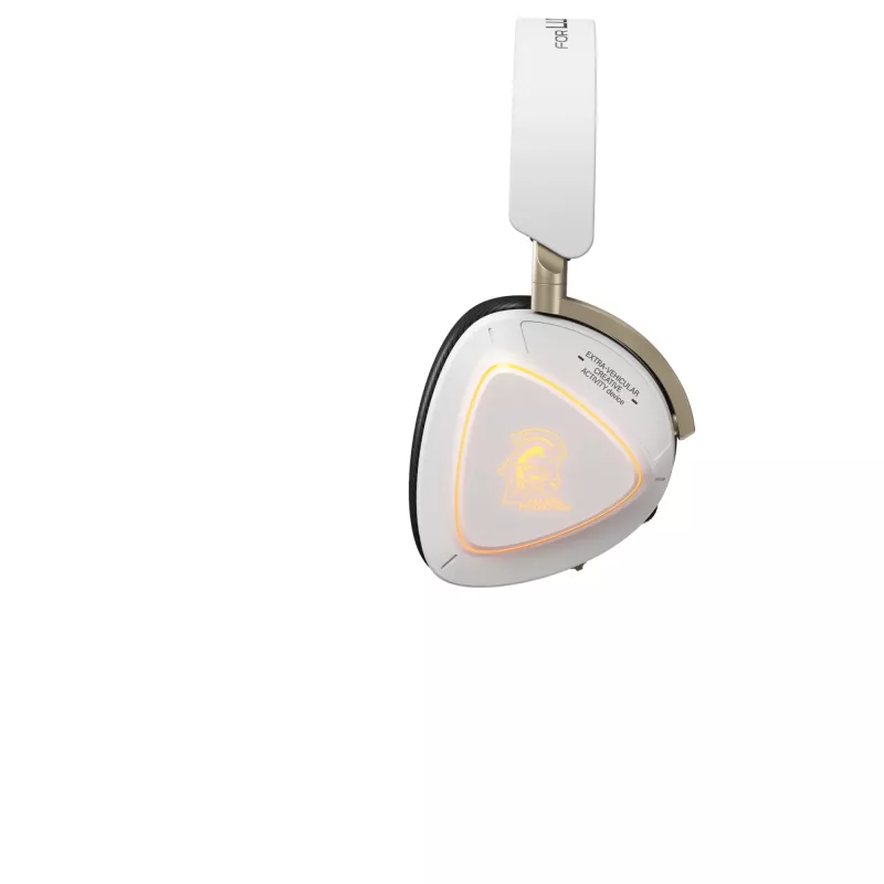 Austiņas ASUS ROG Delta II-KJP — apkārtauss, vadu un bezvadu (Bluetooth), 20–20000 Hz, 325 g, melna/balta