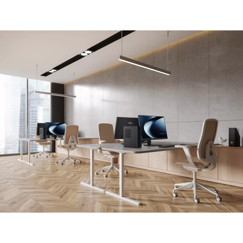 ASUS ExpertCenter P500 SFF<br><b>Izcila vērtība un veiktspēja uzņēmumiem</b><br>ASUS ExpertCenter P500 SFF apvieno augstu veiktspēju, biznesa līmeņa drošību un komercklases pakalpojumu funkcijas kompaktā un stilīgā dizainā, nodrošinot budžeta apzinīgiem mazo un vidējo uzņēmumu lietotājiem elastīgu un organizētu darbvietu. Izstrādāts, lai izturētu skarbus apstākļus un atbilstu MIL-STD-810H ASV…