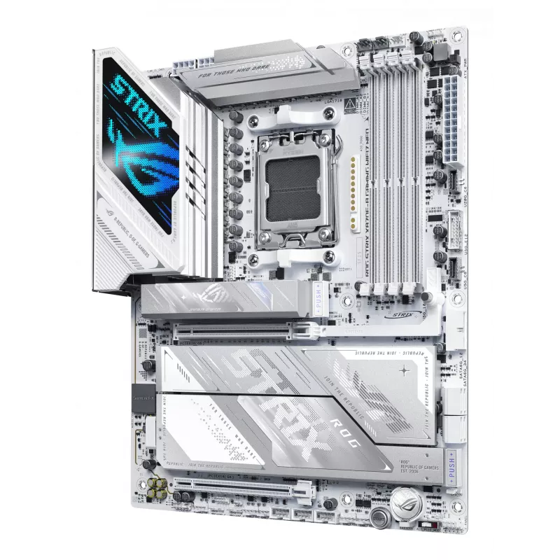 Mātesplate ASUS ROG STRIX X870E-A GAMING WIFI7 NEO — AMD X870E, Socket AM5, ATX, DDR5, 4 DIMM, 256 GB