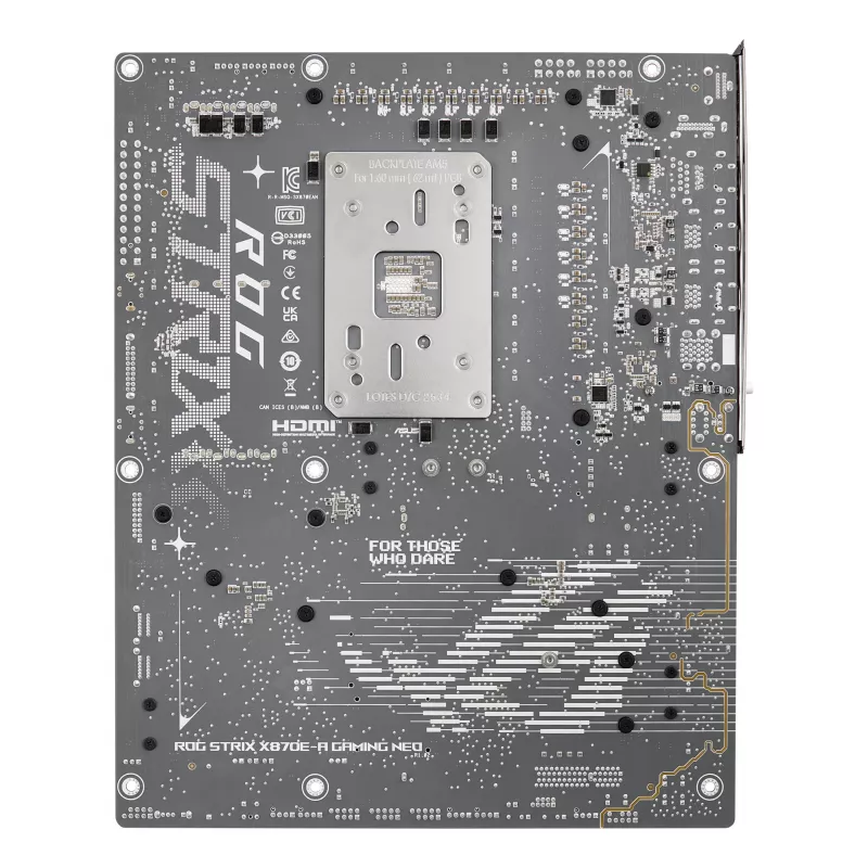 Mātesplate ASUS ROG STRIX X870E-A GAMING WIFI7 NEO — AMD X870E, Socket AM5, ATX, DDR5, 4 DIMM, 256 GB