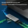 j5create JCD403 USB4 8K vairāku pieslēgvietu centrmezgls USB-C HDMI RJ-45