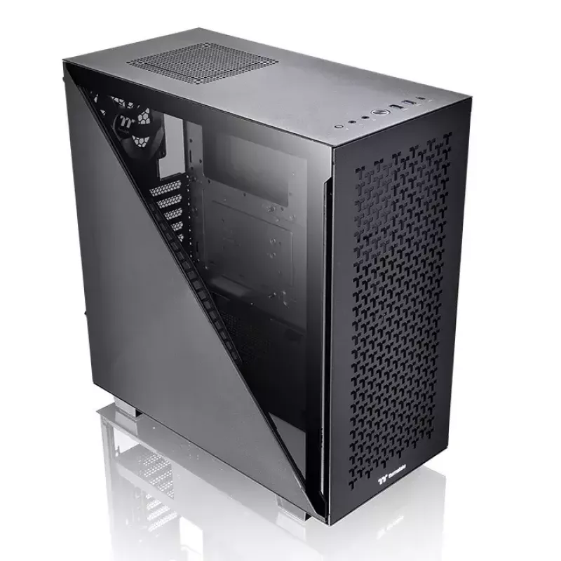 PC korpuss Thermaltake Divider 300 TG Air Midi Tornis Melns