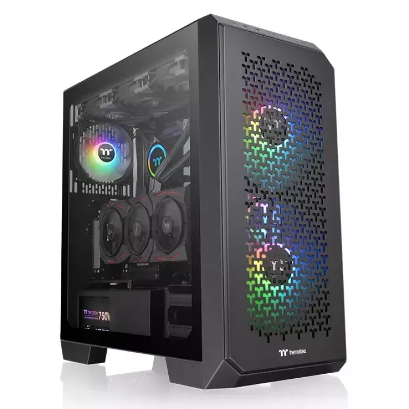PC korpuss Thermaltake View 300 MX Midi Tower melns