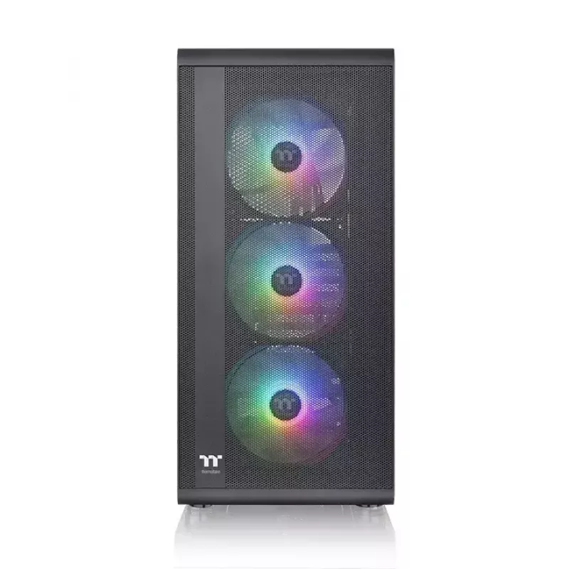 PC Case Thermaltake S200 TG ARGB Midi Tower Melns