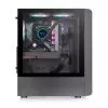 PC Case Thermaltake S200 TG ARGB Midi Tower Melns