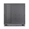 PC Case THERMALTAKE Core P3 TG Pro Midi Tower Melns — ATX/EATX atbalsts, rūdīts stikls, GPU līdz 45 cm, CPU dzesētājs 18 cm