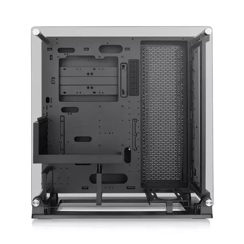 PC Case THERMALTAKE Core P3 TG Pro Midi Tower Melns — ATX/EATX atbalsts, rūdīts stikls, GPU līdz 45 cm, CPU dzesētājs 18 cm