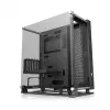 PC Case THERMALTAKE Core P3 TG Pro Midi Tower Melns — ATX/EATX atbalsts, rūdīts stikls, GPU līdz 45 cm, CPU dzesētājs 18 cm