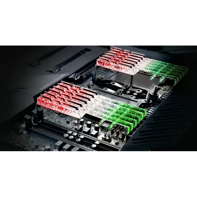 Desktop DDR4 atmiņas modulis G.SKILL Trident Z Royal 32GB (2 x 16GB) 3600 MHz CL18 1.35V RGB