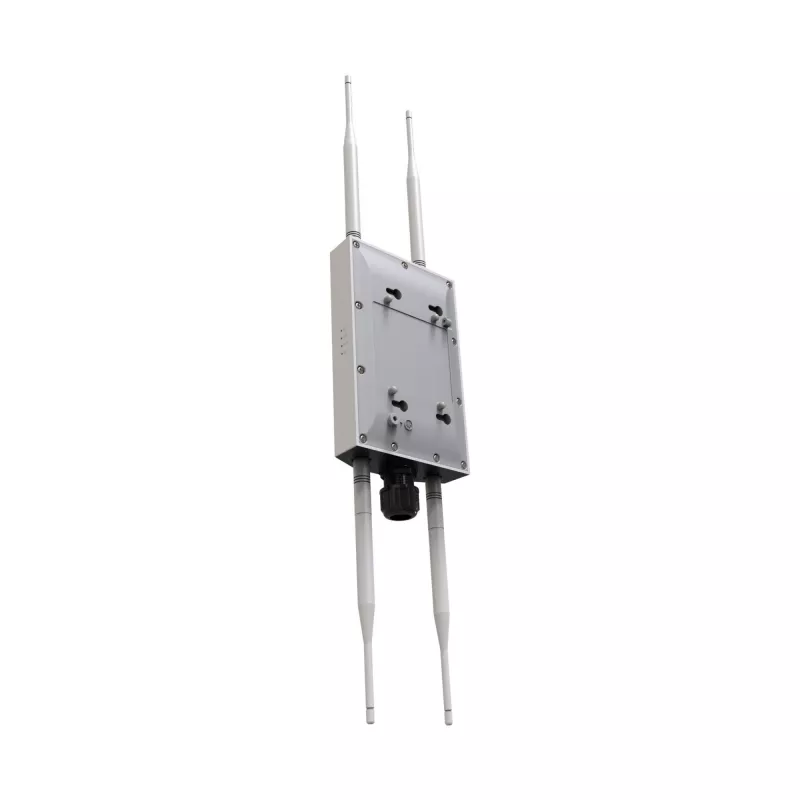 Bezvadu piekļuves punkts EnGenius Fit6 2×2 Outdoor — divu joslu 2,4/5 GHz, 1774 Mbps, PoE, 2,5 GbE LAN, 4 antenas, balts