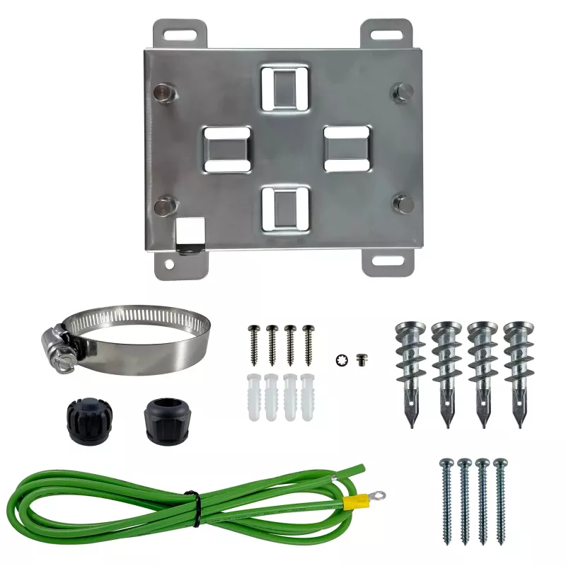 Bezvadu piekļuves punkts EnGenius Fit6 2×2 Outdoor — divu joslu 2,4/5 GHz, 1774 Mbps, PoE, 2,5 GbE LAN, 4 antenas, balts