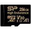 MicroSDXC karte Silicon Power SP256GBSTXDV3V1HSP 256 GB Class 10 High Endurance, 3,6 V, 0–70 °C