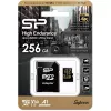 MicroSDXC karte Silicon Power SP256GBSTXDV3V1HSP 256 GB Class 10 High Endurance, 3,6 V, 0–70 °C