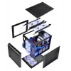 PC Case Thermaltake Core V21 Cube Melns
