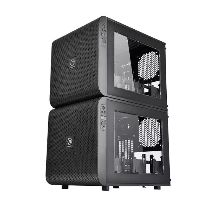 PC Case Thermaltake Core V21 Cube Melns