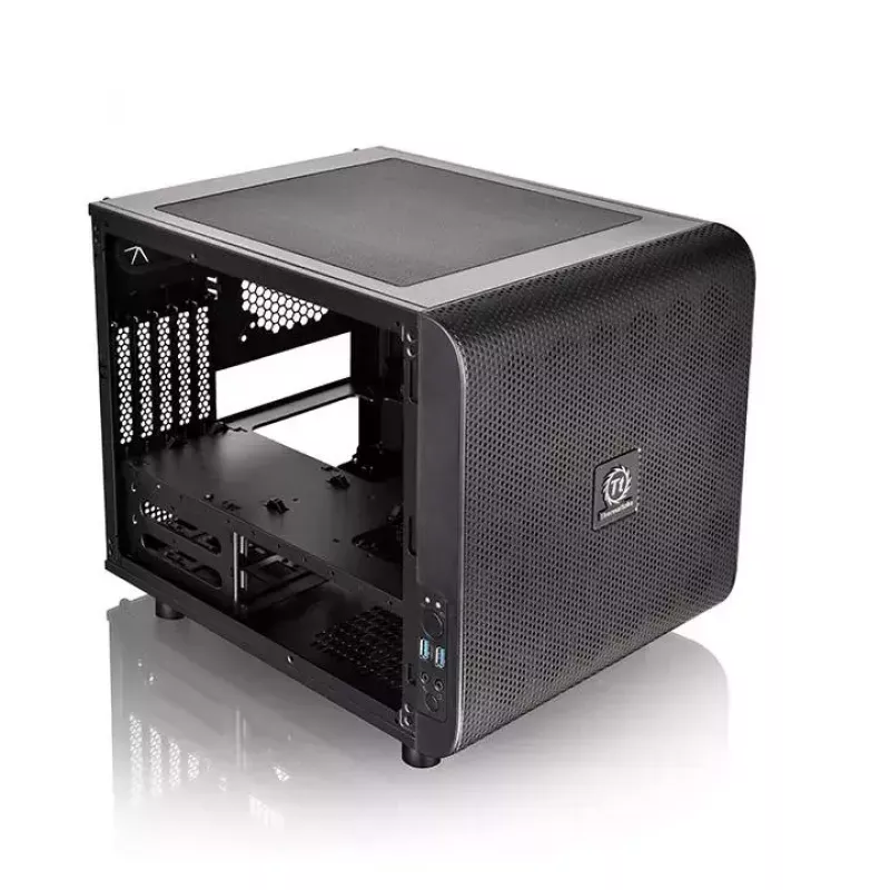 PC Case Thermaltake Core V21 Cube Melns