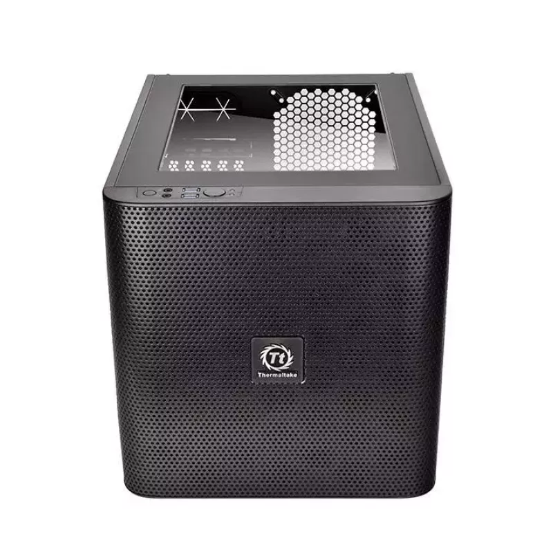 PC Case Thermaltake Core V21 Cube Melns