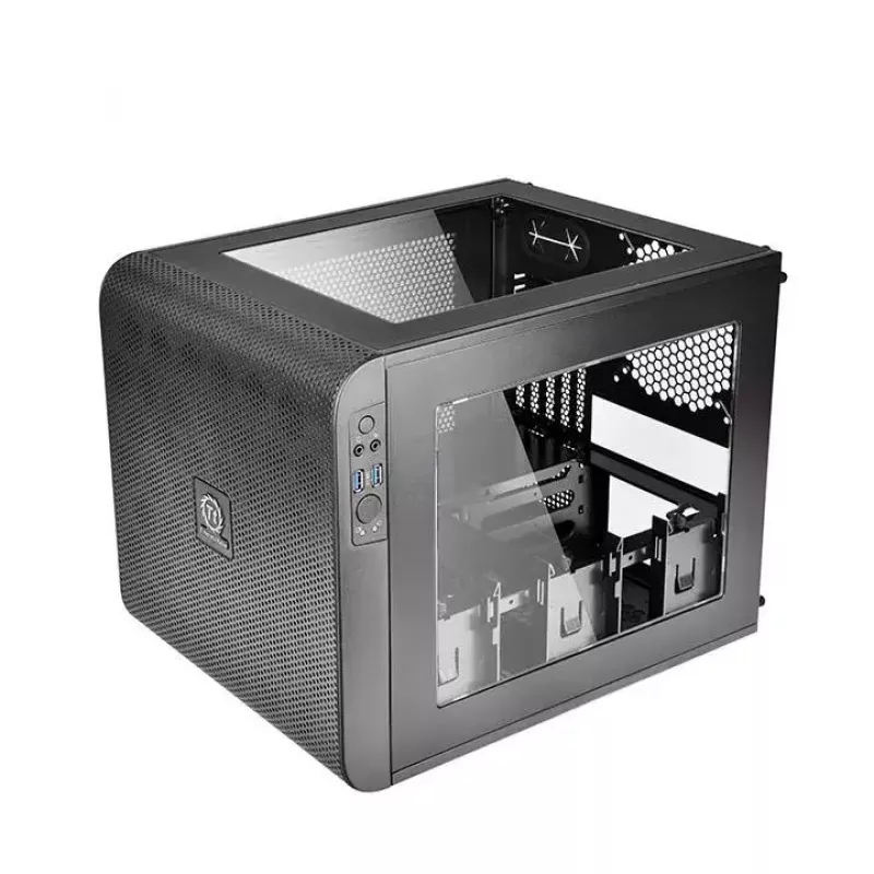PC Case Thermaltake Core V21 Cube Melns