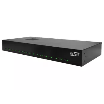 Mobilo ierīču lādētājs EXSYS EX-11016 Universāls Melns AC Ātrā uzlāde