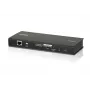 ATEN Over IP vadības bloks (KVM + seriālais ports), ar virtuālā datu nesēja atbalstu