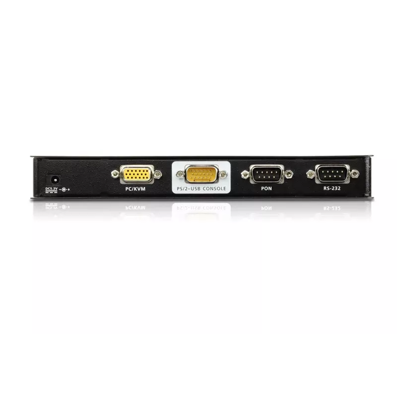 ATEN Over IP vadības bloks (KVM + seriālais ports), ar virtuālā datu nesēja atbalstu