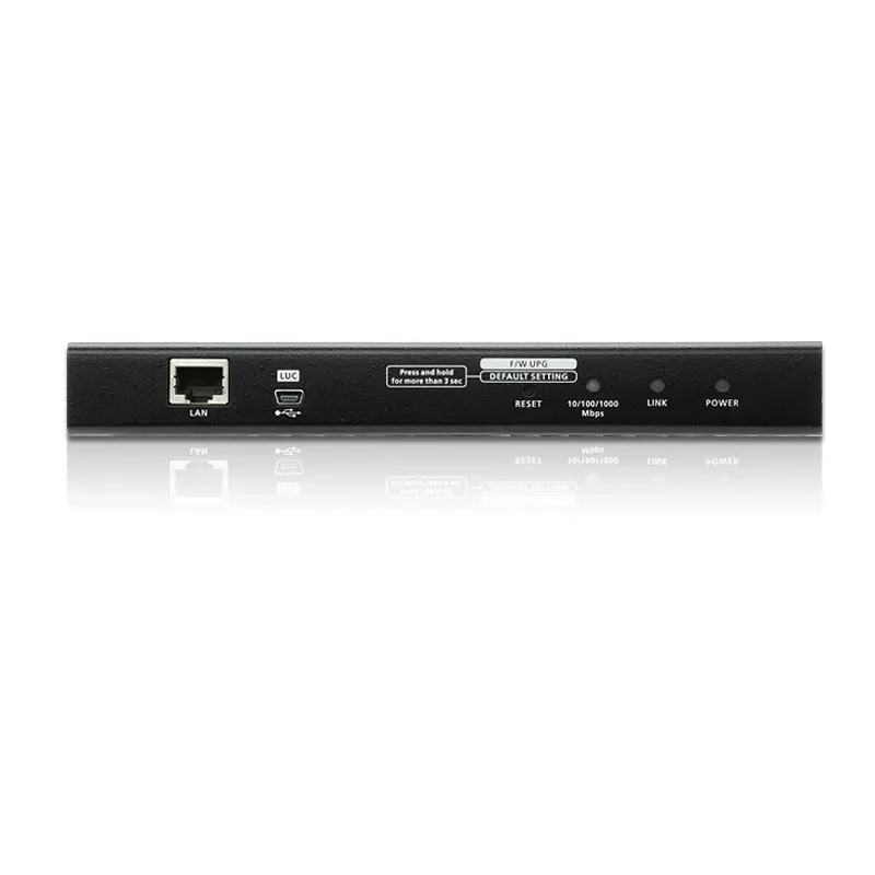 ATEN Over IP vadības bloks (KVM + seriālais ports), ar virtuālā datu nesēja atbalstu