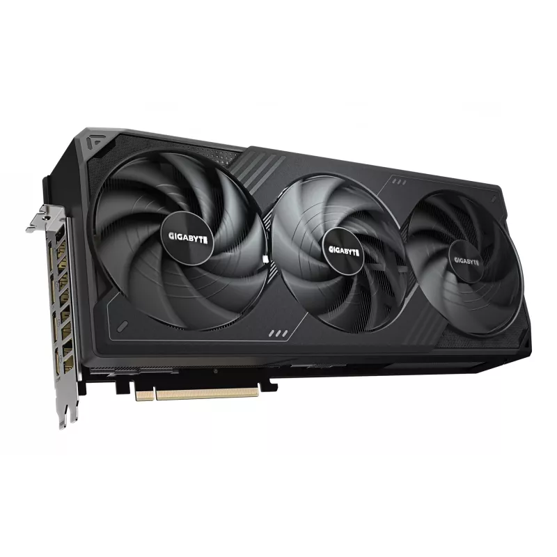 GIGABYTE GeForce RTX 5090 WINDFORCE OC 32G grafiskā karte - 32GB GDDR7, 512bit, PCI-E 5.0, 2467MHz kodola frekvence, 3 x DP 2.1a, 1 x HDMI 2.1b, NVIDIA DLSS 4, GV-N5090WF3OC-32GD