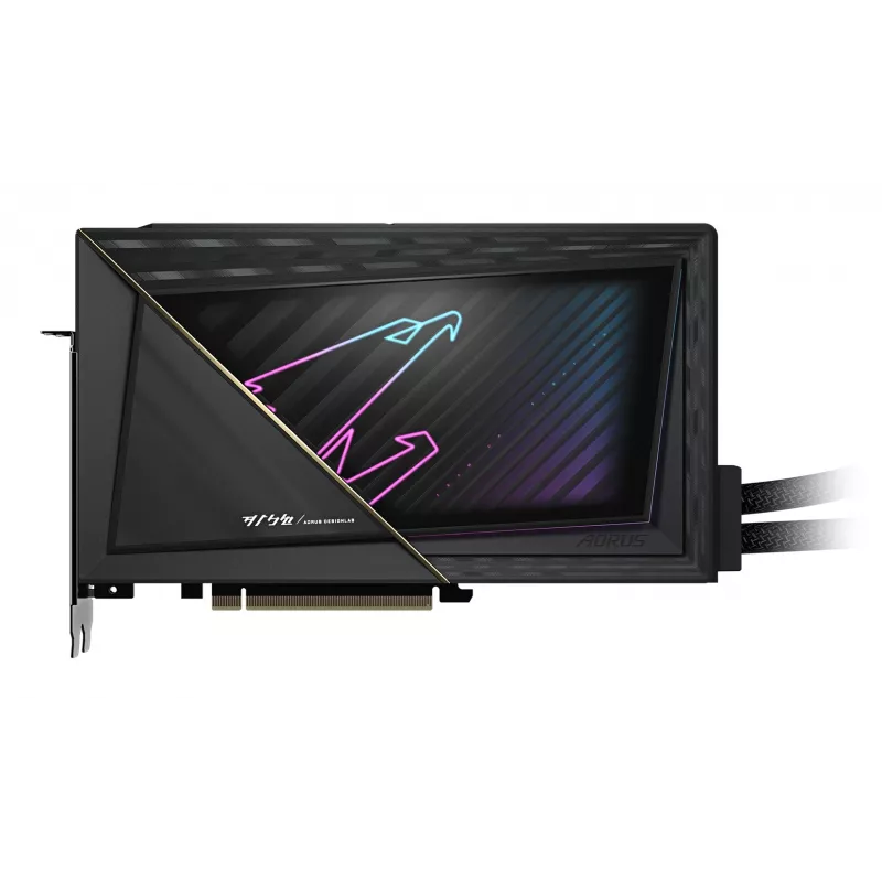 GIGABYTE AORUS GeForce RTX 5090 XTREME WATERFORCE 32G grafiskā karte - 32 GB GDDR7, 512 bitu, PCI-E 5.0, 2655 MHz kodola frekvence, 3 x DP 2.1a, 1 x HDMI 2.1b, NVIDIA DLSS 4, GV-N5090AORUSX W-32GD