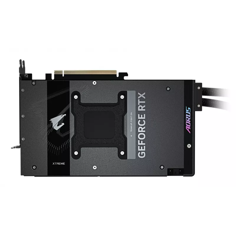 GIGABYTE AORUS GeForce RTX 5090 XTREME WATERFORCE 32G grafiskā karte - 32 GB GDDR7, 512 bitu, PCI-E 5.0, 2655 MHz kodola frekvence, 3 x DP 2.1a, 1 x HDMI 2.1b, NVIDIA DLSS 4, GV-N5090AORUSX W-32GD