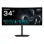 GIGABYTE GS34WQCA 34 collu WQHD izliekts spēļu monitors - 3440 x 1440, 1500R, 120Hz, 1ms, 300 cd/m², FreeSync Premium, HDR Ready, HDMI 2.0, DisplayPort 1.4