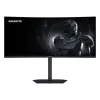 GIGABYTE GS34WQCA 34 collu WQHD izliekts spēļu monitors - 3440 x 1440, 1500R, 120Hz, 1ms, 300 cd/m², FreeSync Premium, HDR Ready, HDMI 2.0, DisplayPort 1.4